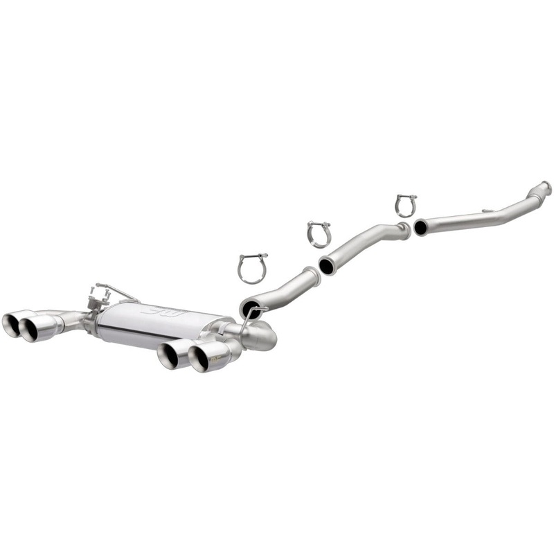 2003 CORVETTE C5 Z06 OEM TITANIUM CATBACK MUFFLER EXHAUST ASSEMBLY USED