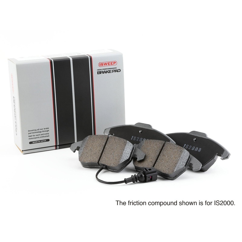 iSWEEP Front (769-Shape) Brake Pad Set