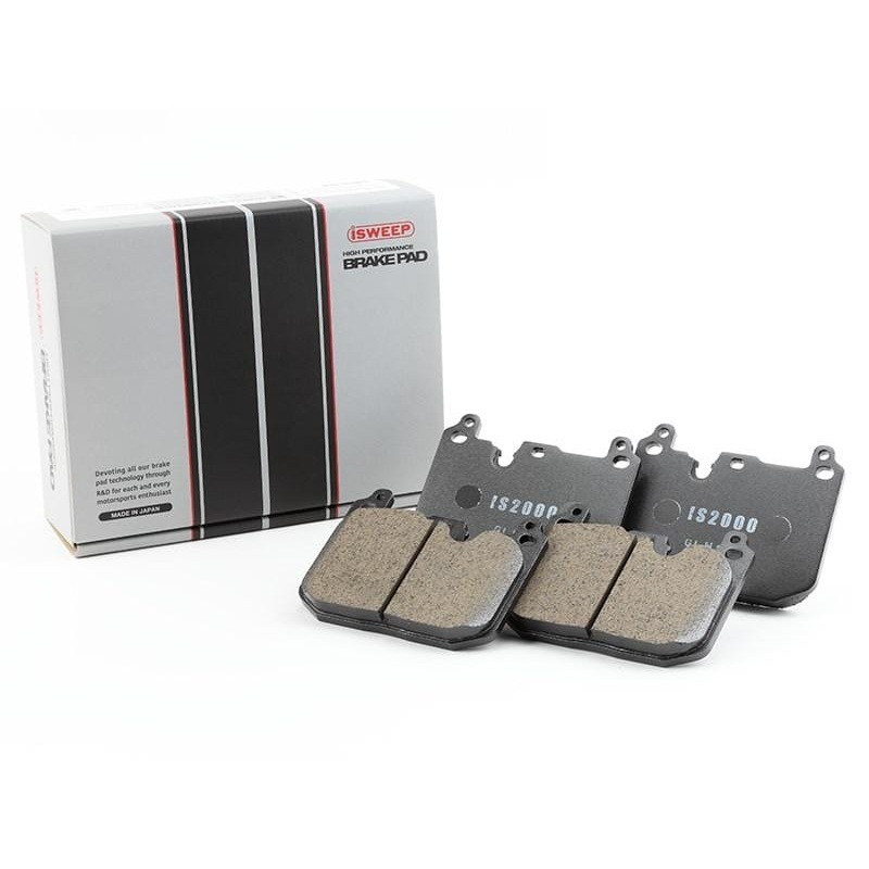 iSWEEP Front (R1312-Shape) Brake Pad Set
