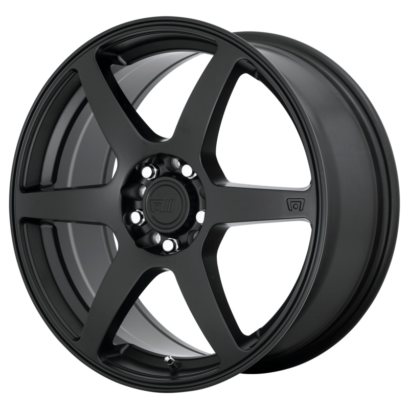 Motegi Cast MR143 CS6 17″ 5×112/5×114.3 Satin Black (NLA)