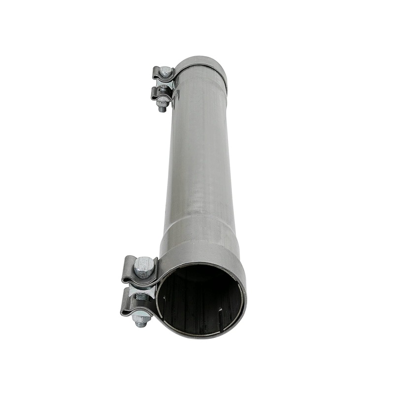 aFe MACH Force-Xp 409 SS Muffler Pipe 2.5in. Inlet/Outlet / 14in. Body / 20in. Length