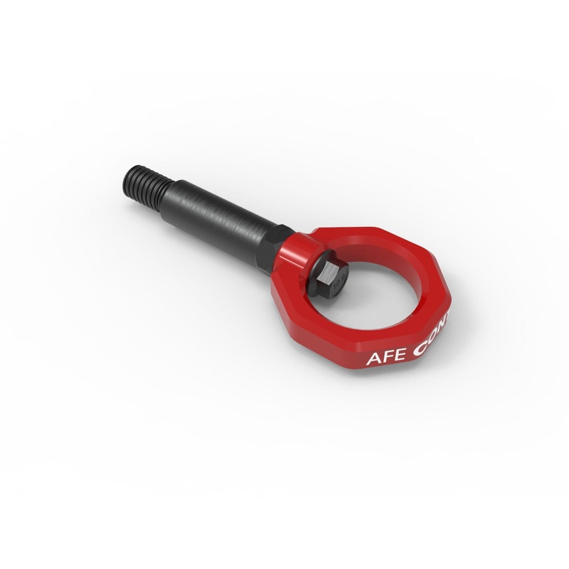 aFe Control Front Tow Hook Red BMW F-Chassis 2/3/4/M