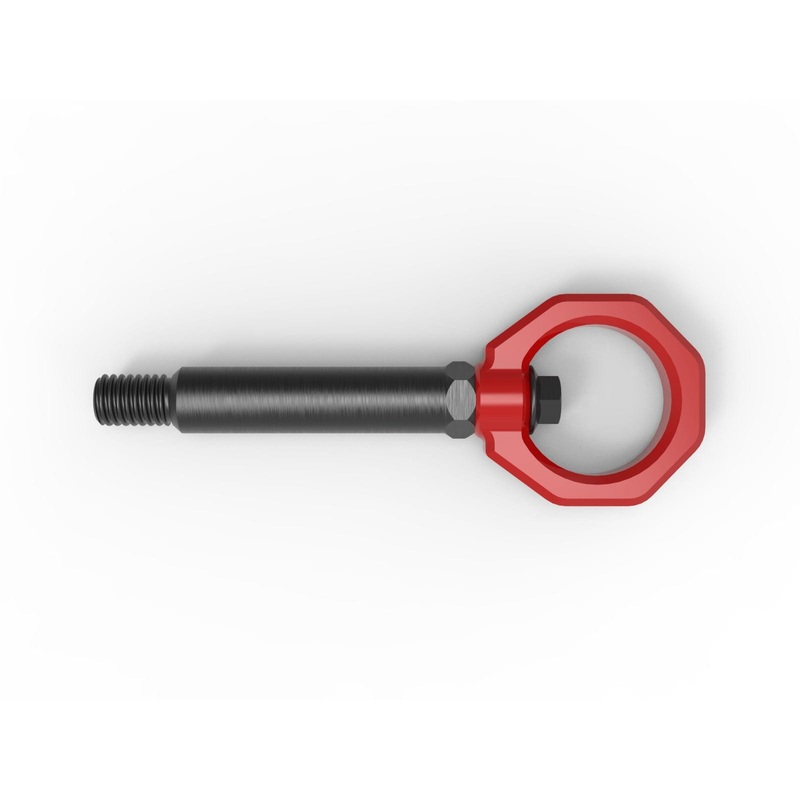 aFe Control Rear Tow Hook Red BMW F-Chassis 2/3/4/M