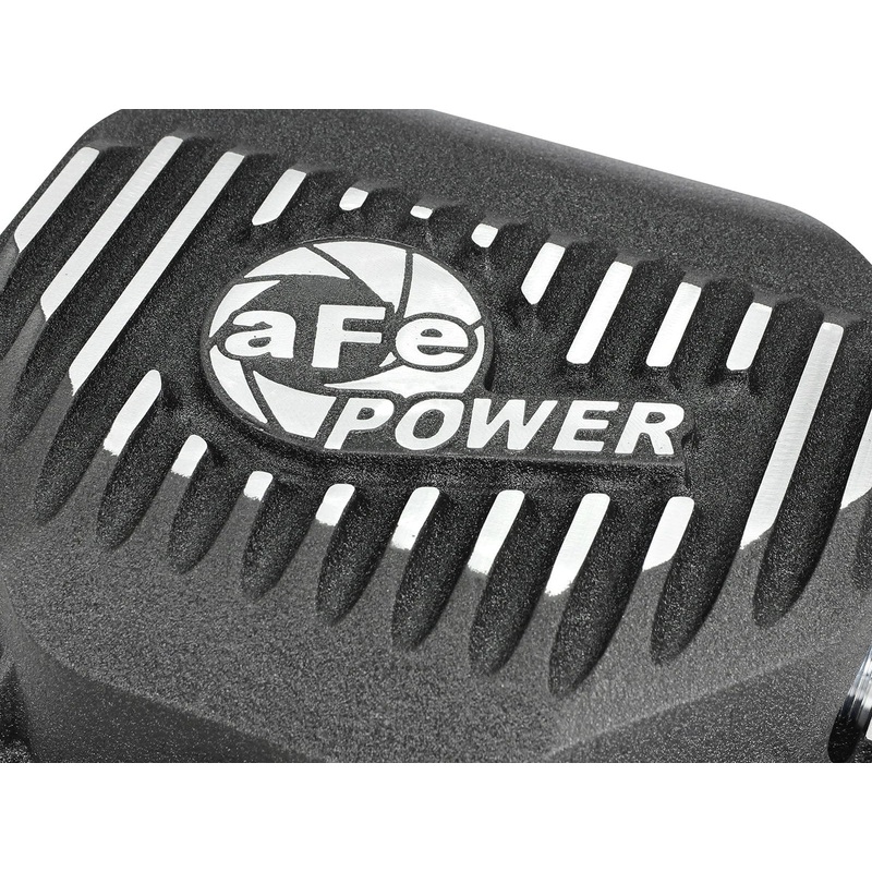 AFE Rear Differential Cover (Black Machined; Pro Series); Dodge/RAM 94-14 Corporate 9.25 (12-Bolt)