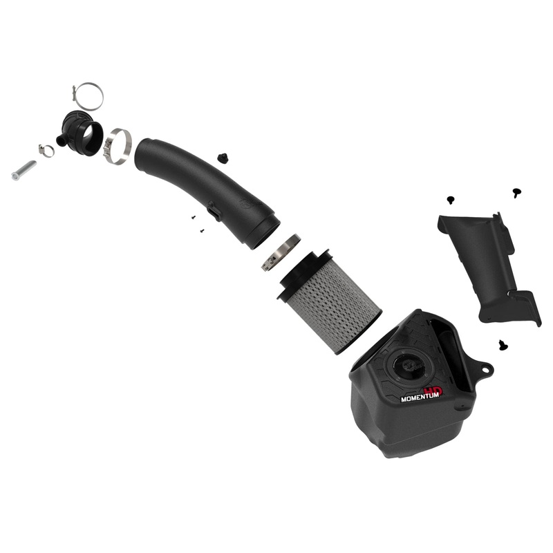 aFe 20-21 Jeep Wrangler (JL) V6-3.0L (td) Momentum HD Cold Air Intake System w/ Pro Dry S Media