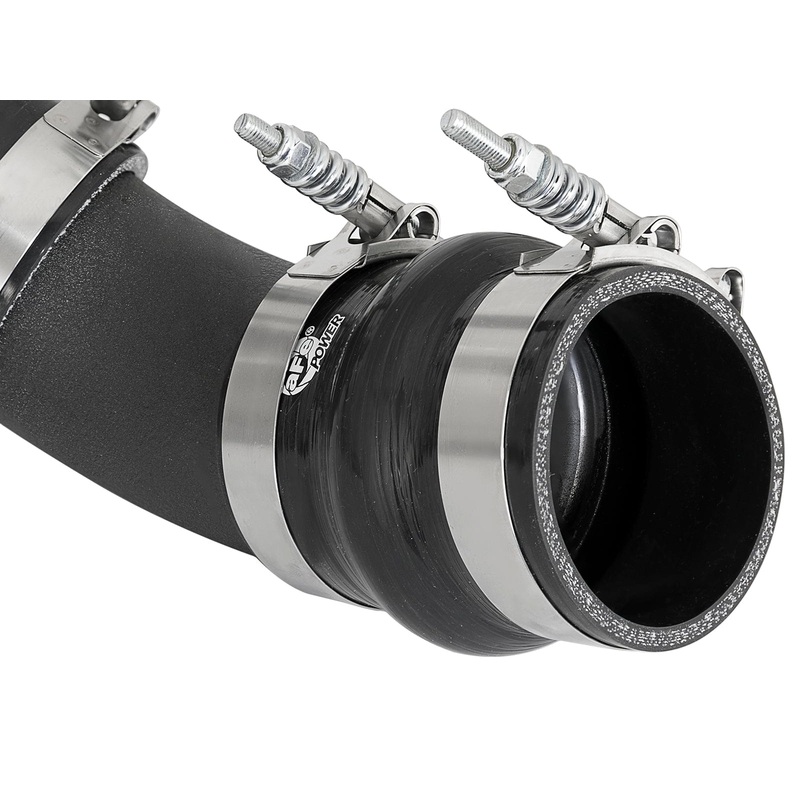 aFe Bladerunner Intercooler Tube Hot Side 3in 17-18 GM Diesel Trucks V8-6.6L (td) L5P – Black