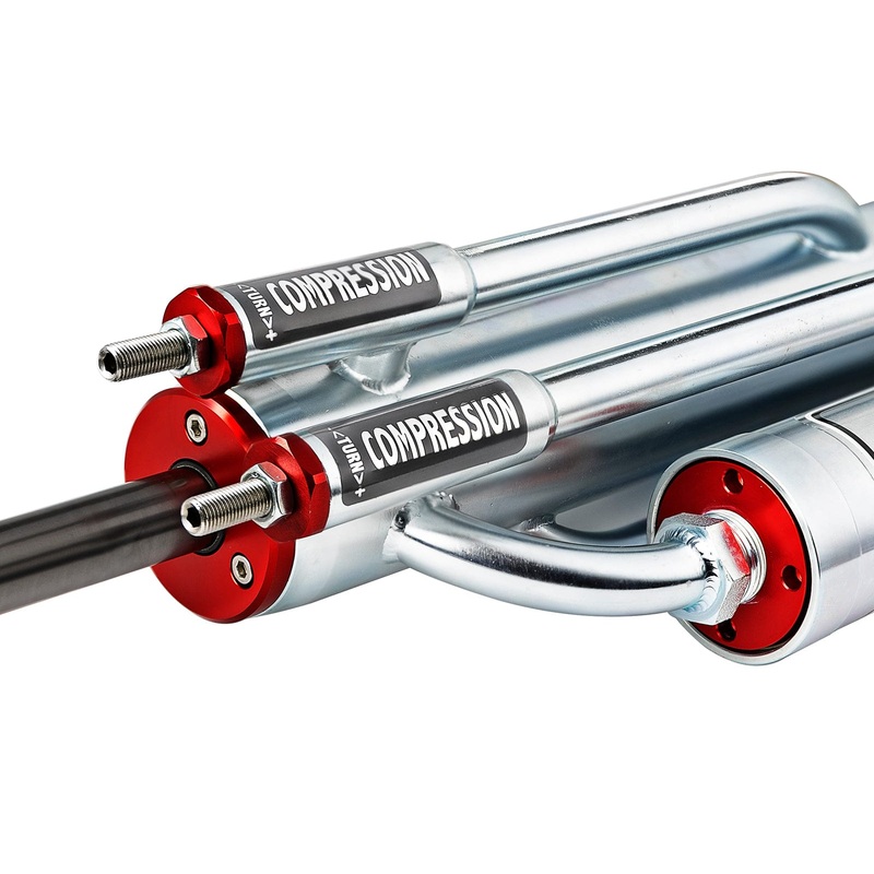 aFe Sway-A-Way 2.5 Bypass Shock 3-Tube w/ Piggyback Res. Right Side – 10in Stroke