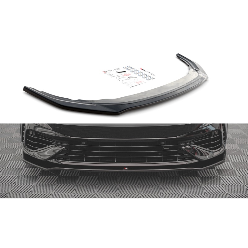 Maxton Design Front Splitter V.3 – VW Golf R Mk8
