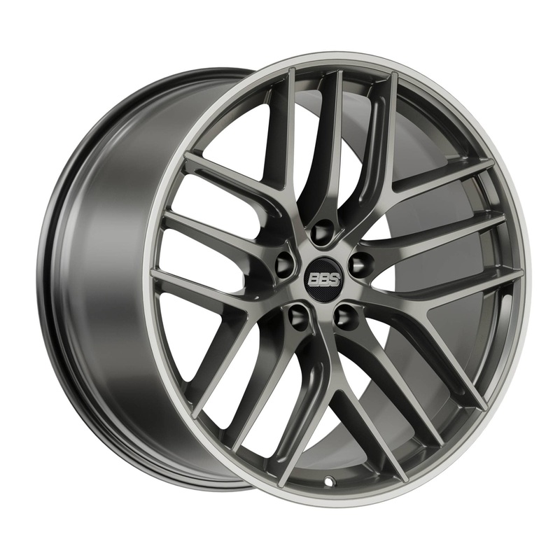 BBS CC-R 20″ 5×120 Satin Platinum Polished Rim
