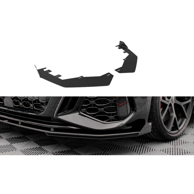 Maxton Design Front Splitter Flaps Audi RS3 Sportback / Sedan 8Y