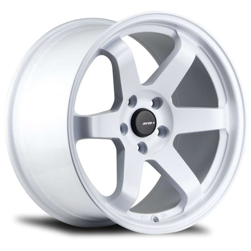 Avid 1 AV-06 17″ 5×114.3 Matte White