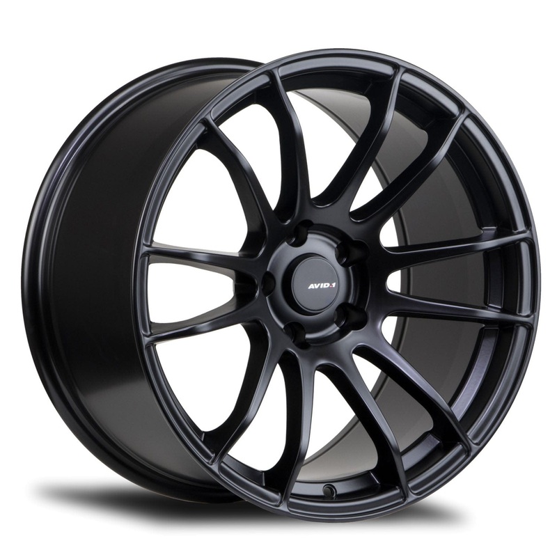 Avid 1 AV-20 19″ 5×114.3 Matte Black