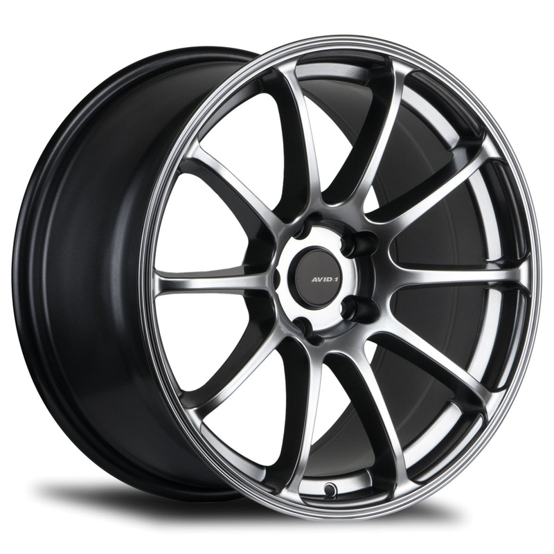 Avid 1 AV-27 17″ 5×114.3 Hyper Black