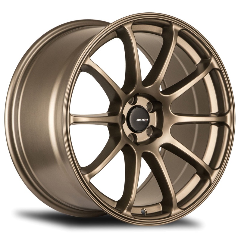 Avid 1 AV-27 17″ 5×114.3 Matte Bronze