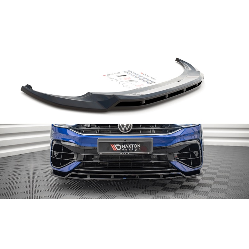 Maxton Design Front Splitter V.1 Volkswagen Tiguan R Mk2 Facelift