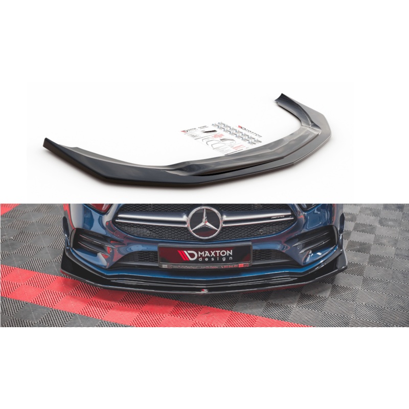 Maxton Design Front Splitter V.3 Mercedes A35 AMG / AMG-Line W177