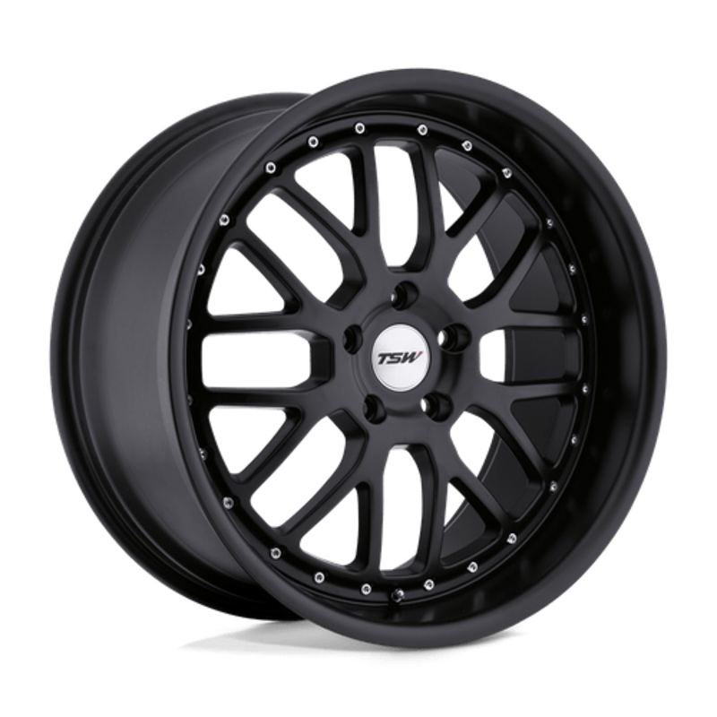 TSW Cast Valencia 19″ 5×112 Matte Black
